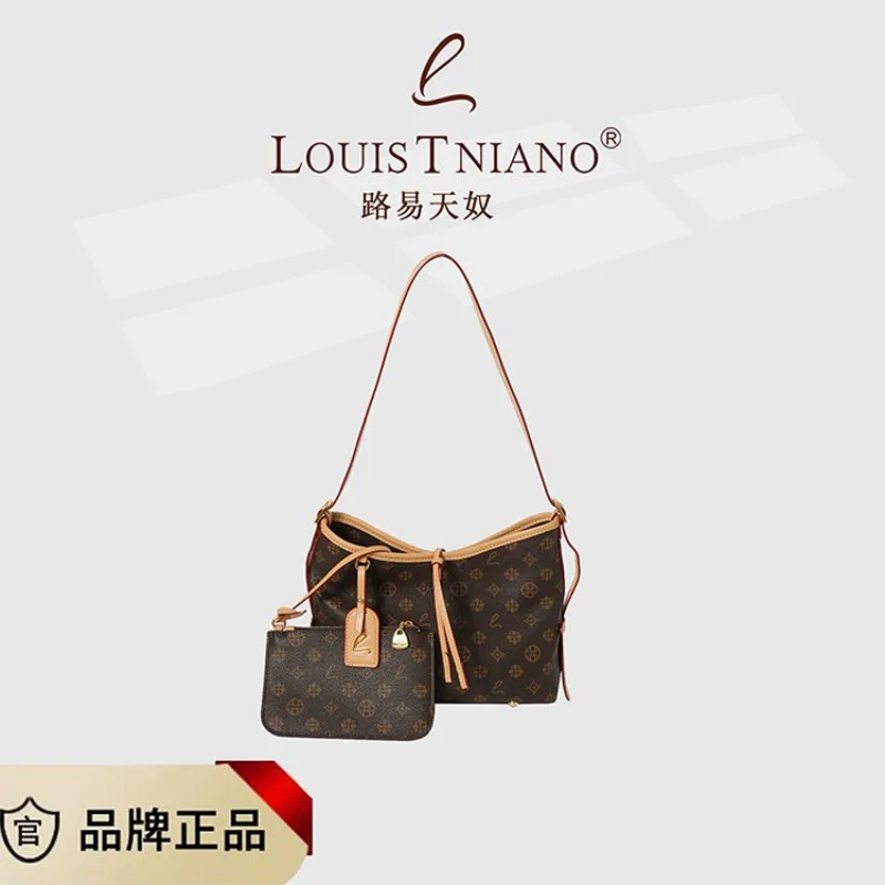 

Classic Women's Messenger Bag Premium Leather Crossbody Shoulder Handbag Designer Tote Purse Office Travel