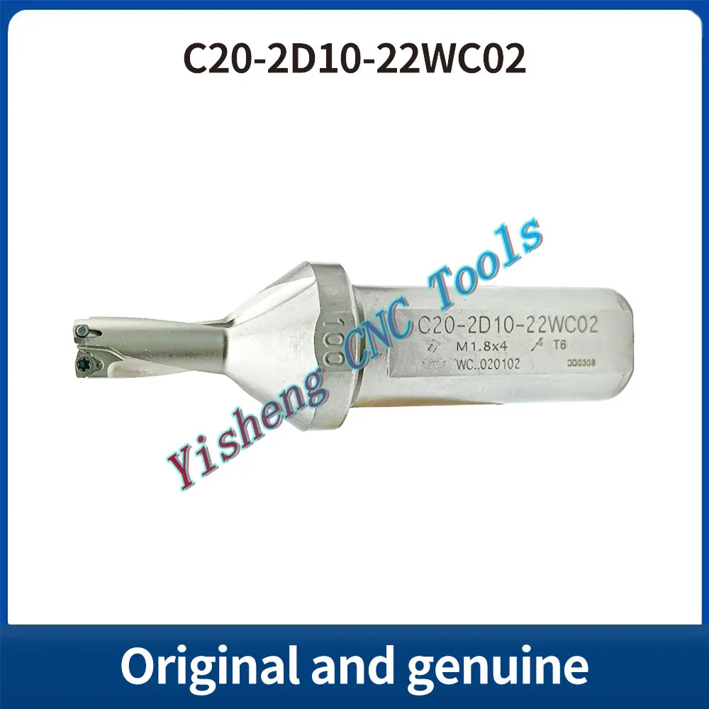 

DESKAR C20-2D10-16m.m U drill violent drilling deep hole drill bit rod broca de torno CNC para cuchilla tipo WC02 WC03