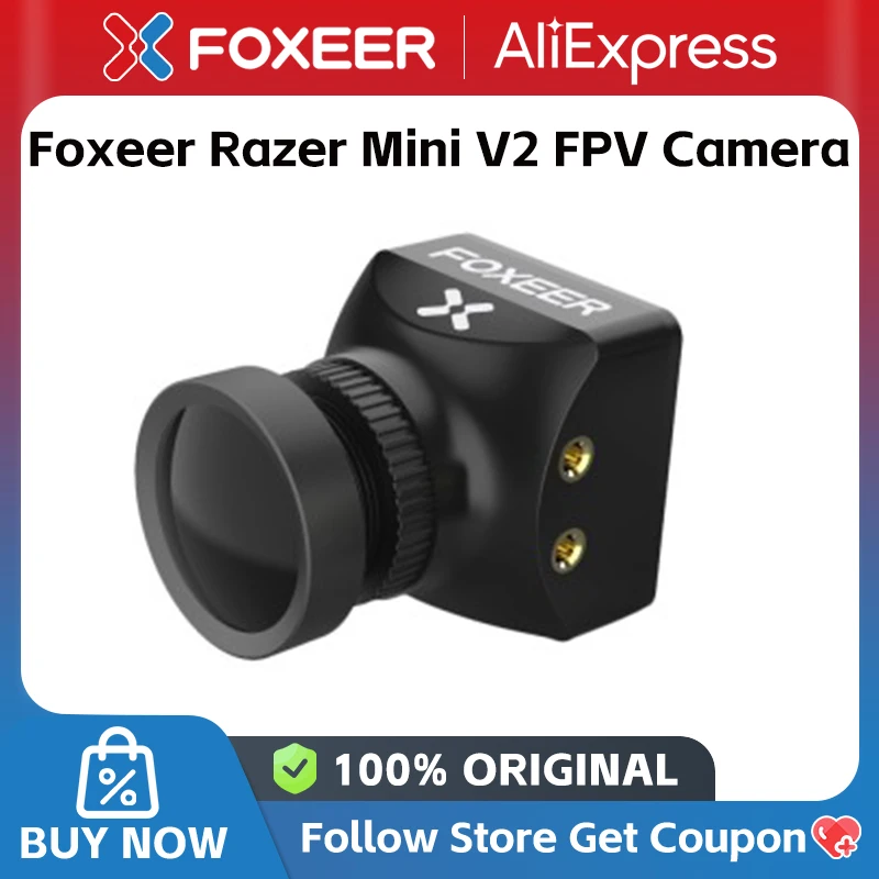 Foxeer 1200TVL Razer Mini V2 FPV Camera for Racing Drone