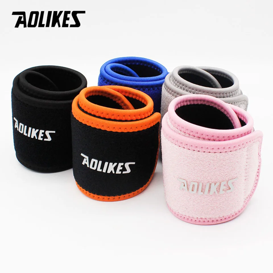 AOLIKES Adjustable Wrist Compression Strap and Wrist Brace Sport Wrist Support for Fitness,Basketball,Weightlifting, Tendonitis