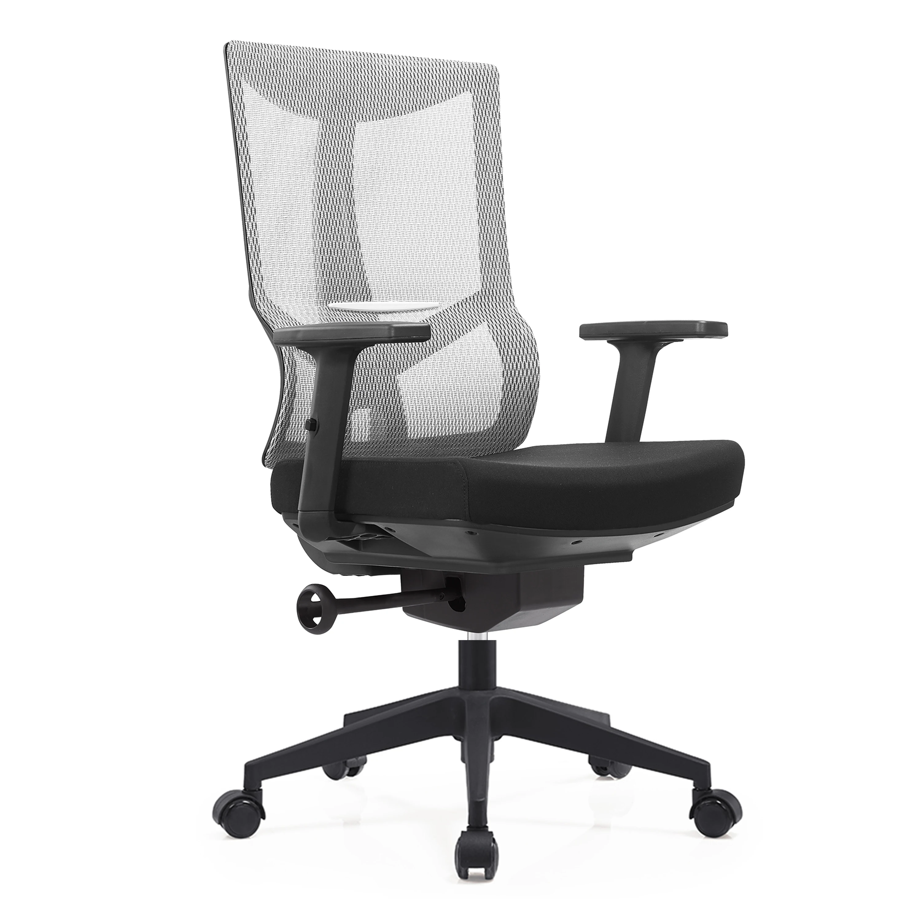 

#￥Modern Mesh Desk Chair with Sleek Design & Stable 5-Leg Base for Home Office Workstation