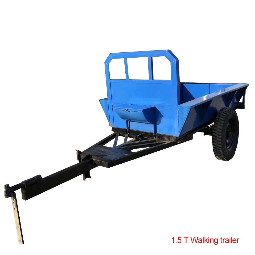 2025년 신제품 고품질 고성능 농기계 2륜 보행형 트랙터 트레일러
