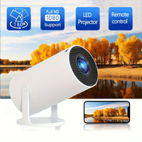 1080P Wireless HY300 Projector Dual 200 ANSI H713 EU Plug Wi-Fi Projector For Android 11 Smartphone Home Cinema Video Projector