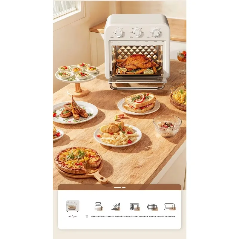 Direct sales new multi-function 1300W 11-20l metal shell stainless steel digital timer control adjustable