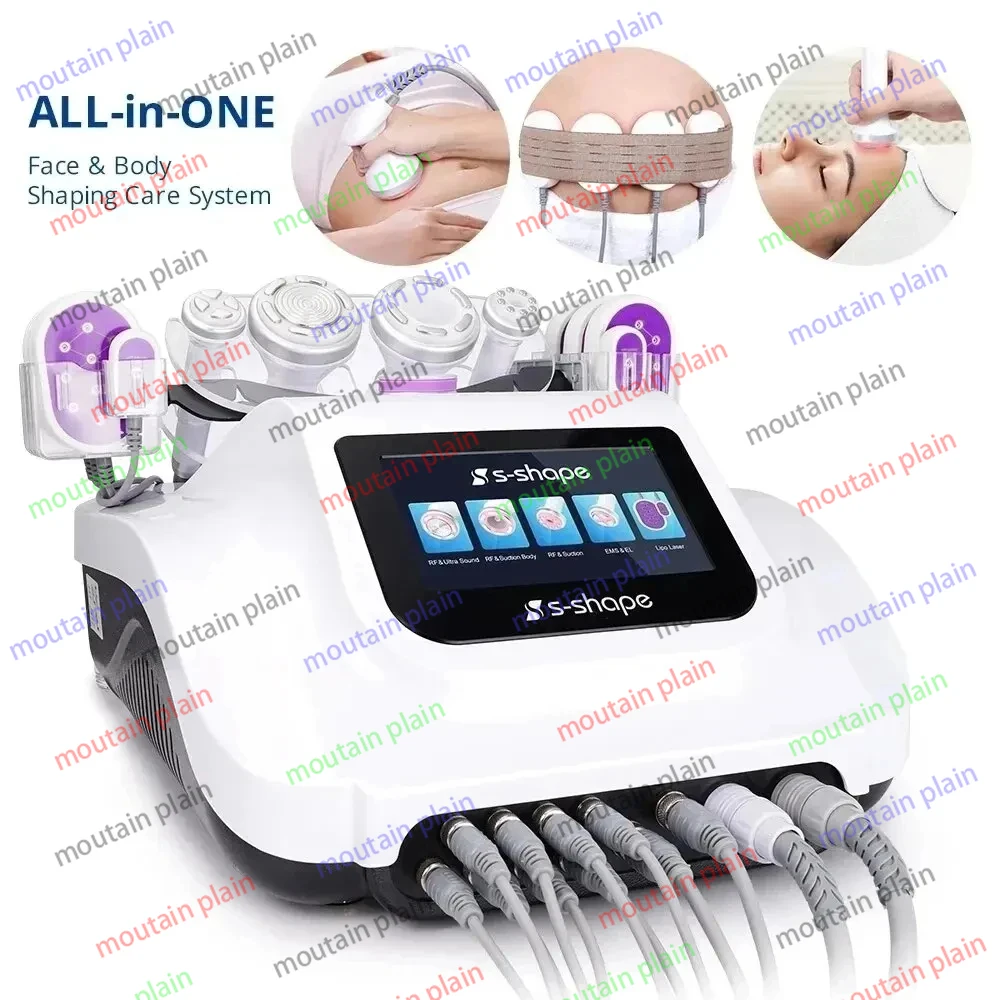 

Ultrasound Cavitation Weight Loss Vacuum Suction Body Face Skin Care Machine RF Slimming EMS Electroporation 30K