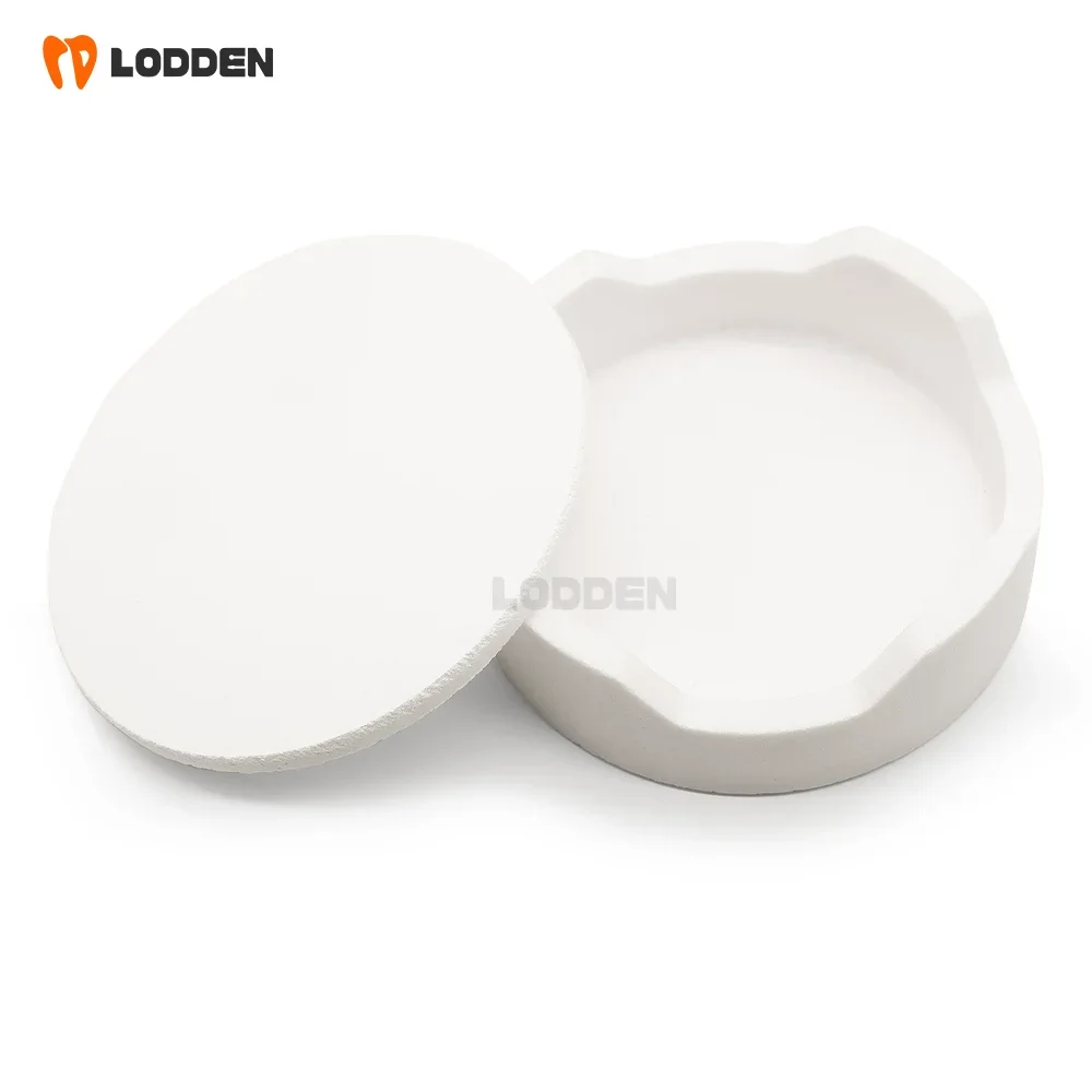 Dental Zirconia Sintering Crucible Tray Round Sintered Discs Crucible High Density Thermostability Sintering Beads