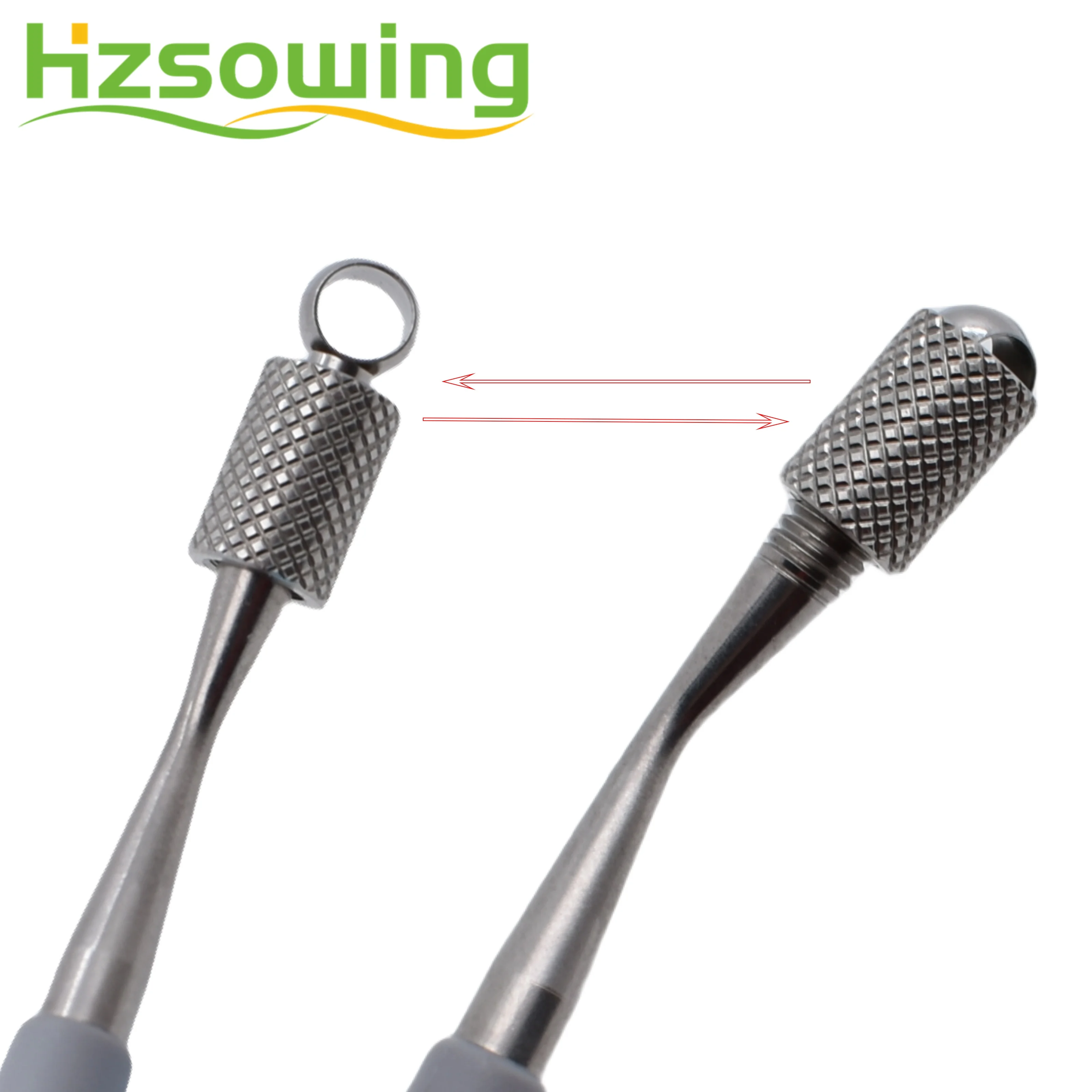 Endodontics H Files Clamp Holder Dental Tools Stainless Steel H K C+ Files Handuse Probe Fitting  For Holder