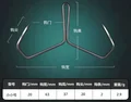 Hook gape 2.0cm