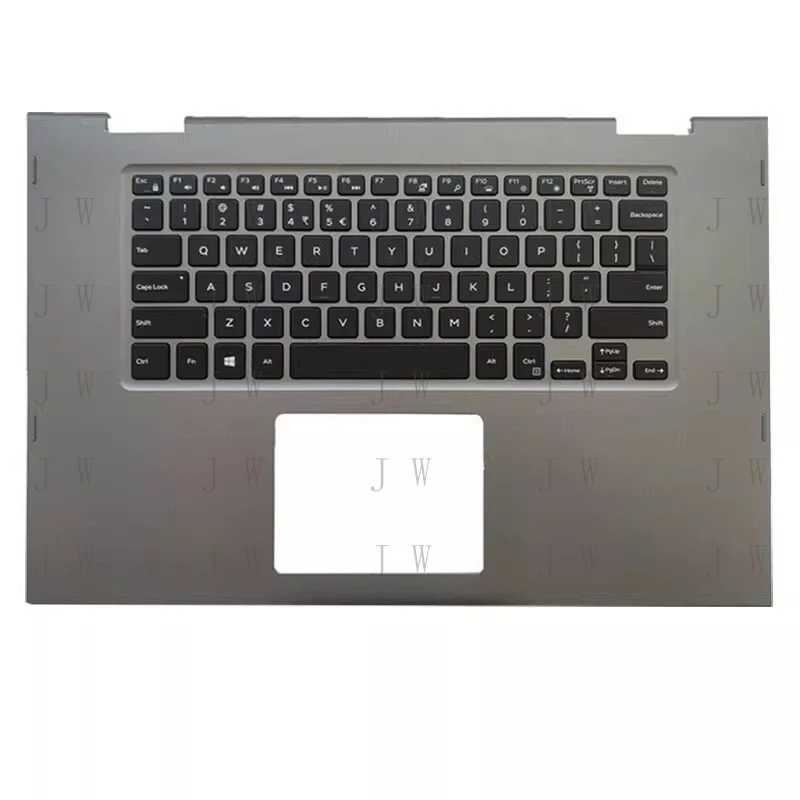 

DDJ 00HTJC Palmrest for Dell Inspiron 15 5000 5568 5578 5579 Keyboard Backlit US