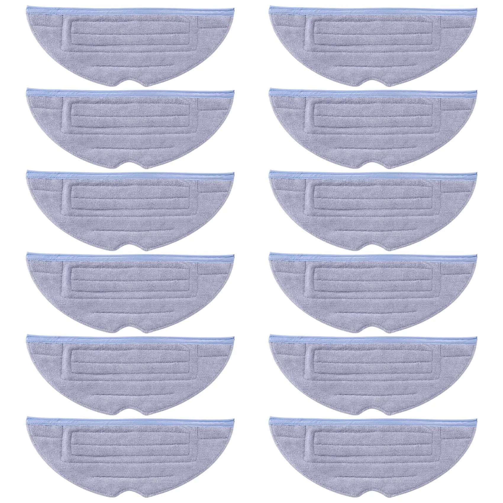 12 Pcs Mop Cloth for Xiaomi Roborock S7 S7+ S7 MaxV S7 MaxV Plus S7 MaxV Ultra Q7 Max+ Series Robot Vacuum Cleaner Parts