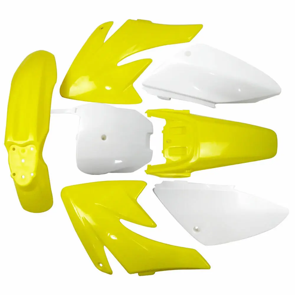 

Motorcycle Accessory Body Plastics Covers Plastic Fender Fairing For Honda CRF70 Pit DirtBike XR70 Taotao DB17