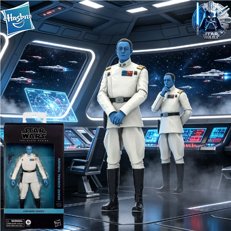 【in-stock】hasbro-star-wars-the-black-series-ahsoka-grand-admiral-thrawn-15cm-action-figure-collection-original-model-toys-gifts