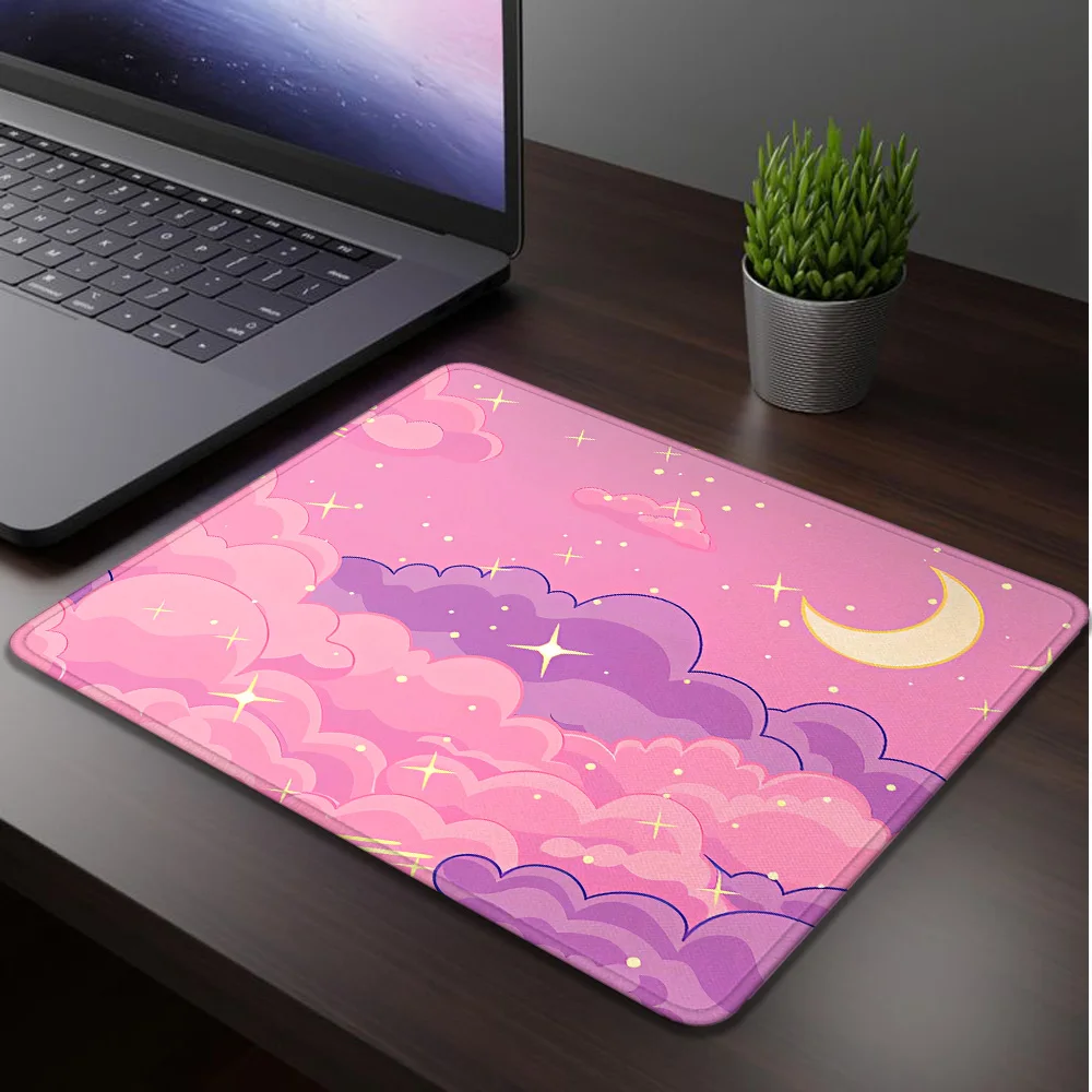 

Smooth Glide Gaming Mouse Pad Non-Slip Bottom Desk Mat For Office Workstation Gaming Room