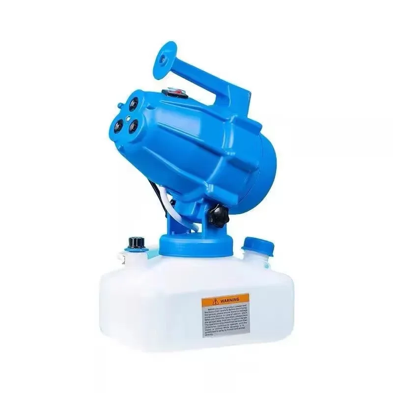 3 Nozzle Fogger Portable Ultra-Low Volume Atomizer Sprayer Fine Mist Blower Nebulizer 5L Cold Fogging Machine