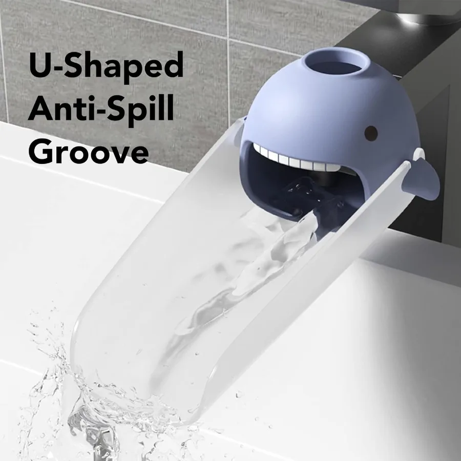 موسع الصنبور للأطفال الصغار ويناسب حوض صنبور المطبخ والحمام يعزز غسل اليدين والتوعية بالنظافة الاستقلال