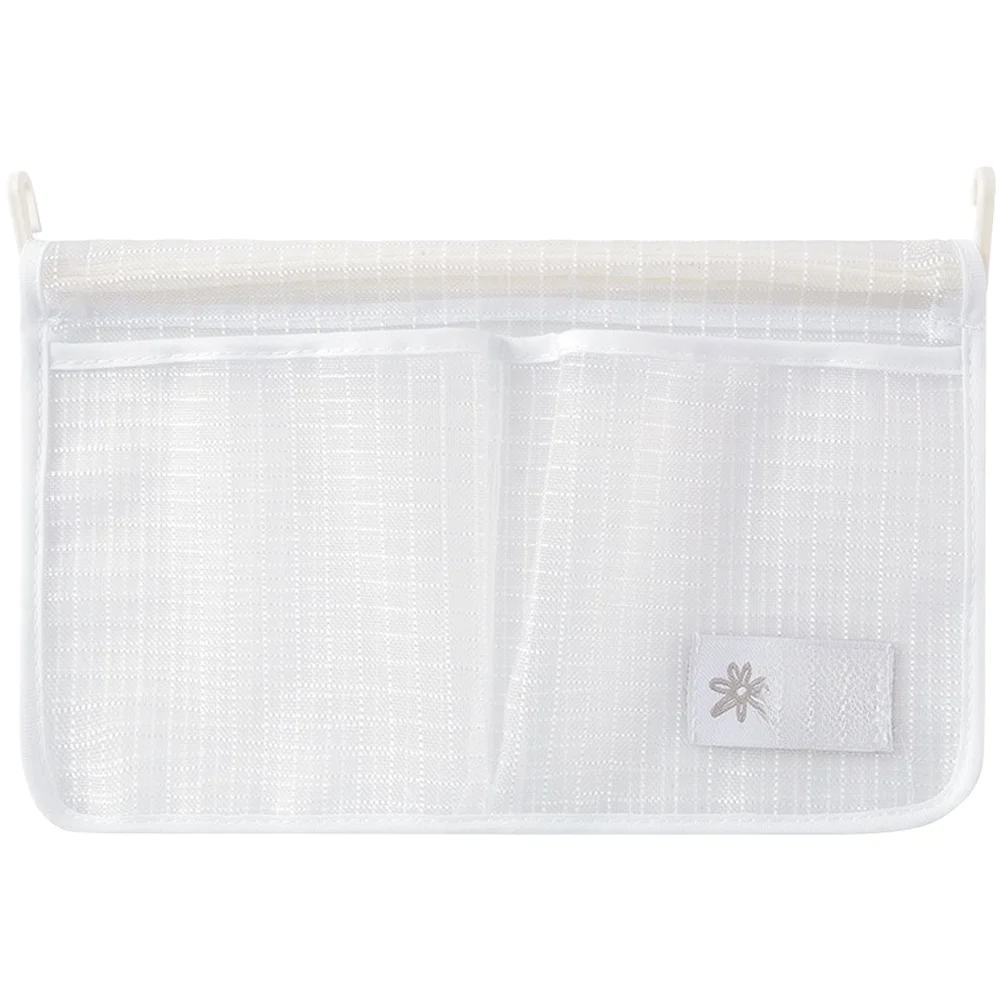 4PCS Hanging Refrigerator Organizer Bags for Door Storage Mesh Ventilation Design Suitable for Spices Garlic Onions
