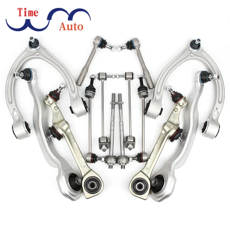14PCS Front control arm kit For Benz S‑Class W221 C216 S250-600 05-14 A2213306707 A2213300307 A2213300141 A2213306411