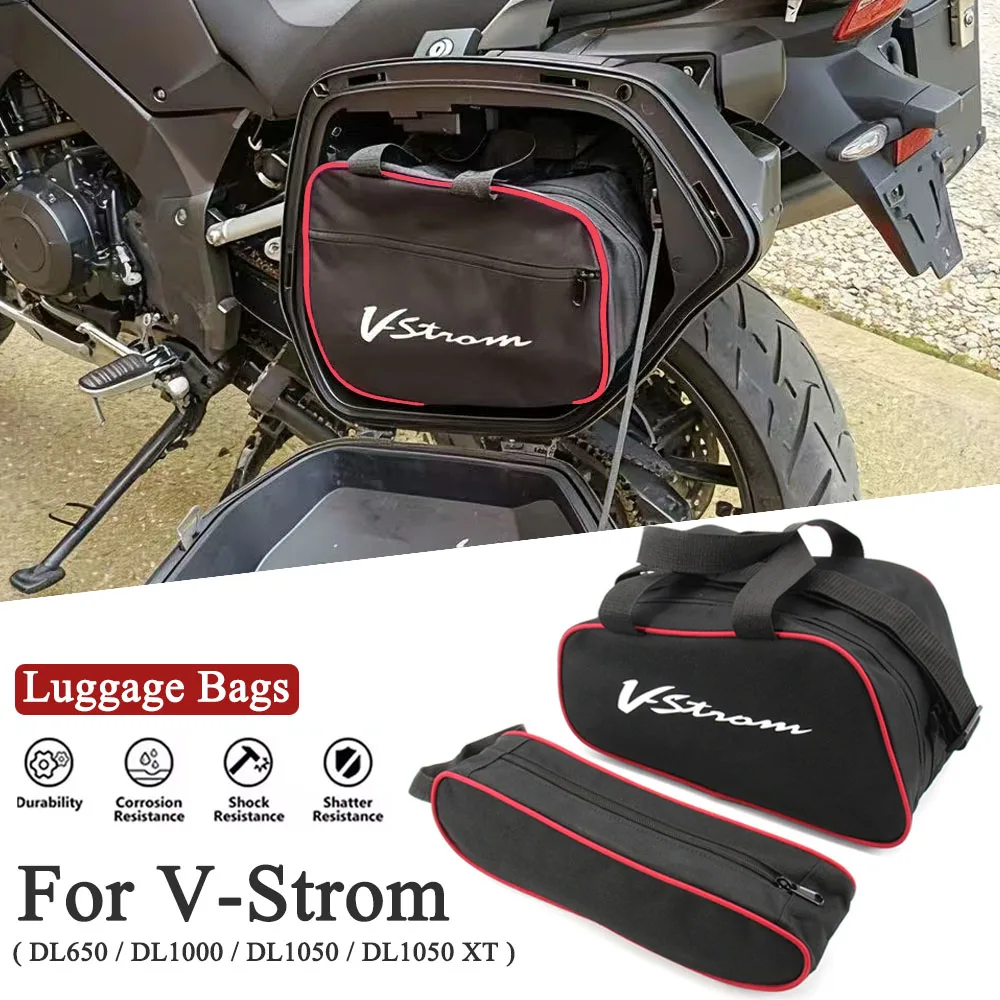 

Мотоциклетная дорожная сумка, внутренние сумки для багажника, сумка для хранения вещей DL 1050, подходит для SUZUKI V-STROM DL 1000 DL1050 DL650 XT 2014-2020