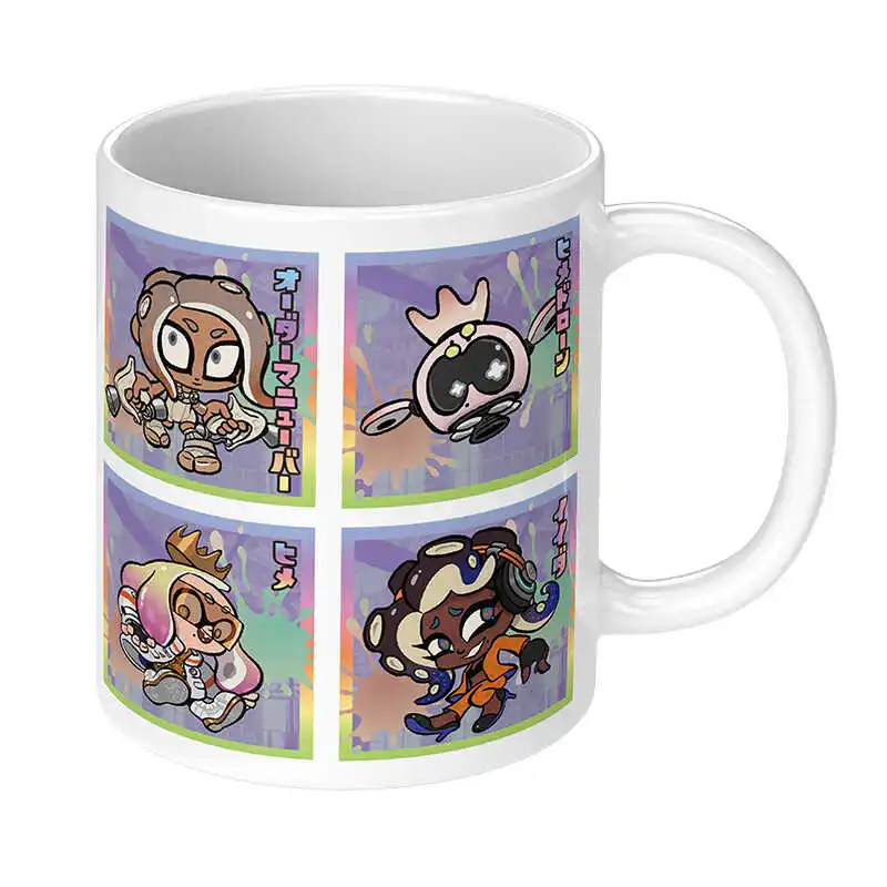 Game Splatoon 3 Mug Large Capacity Portable Water Cup Anime Coffee Mugs Cosplay Drinkware for Men And Women Fans Gifts