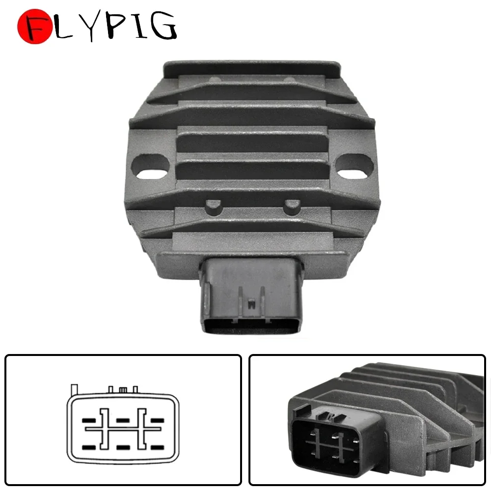 FLYPIG SH640E-11 5BN-81960-00 Regulator Napięcia Prostownik 12V do Yamaha YFM 600 400 250 oraz Honda TRX400EX Części Silnikowe