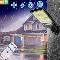 Xiaomi Outdoor Solar Light 108COB LED Motion Sensor Outdoor Wall Lamp IP65 Waterproof Spotlight With Remote Control For Garden