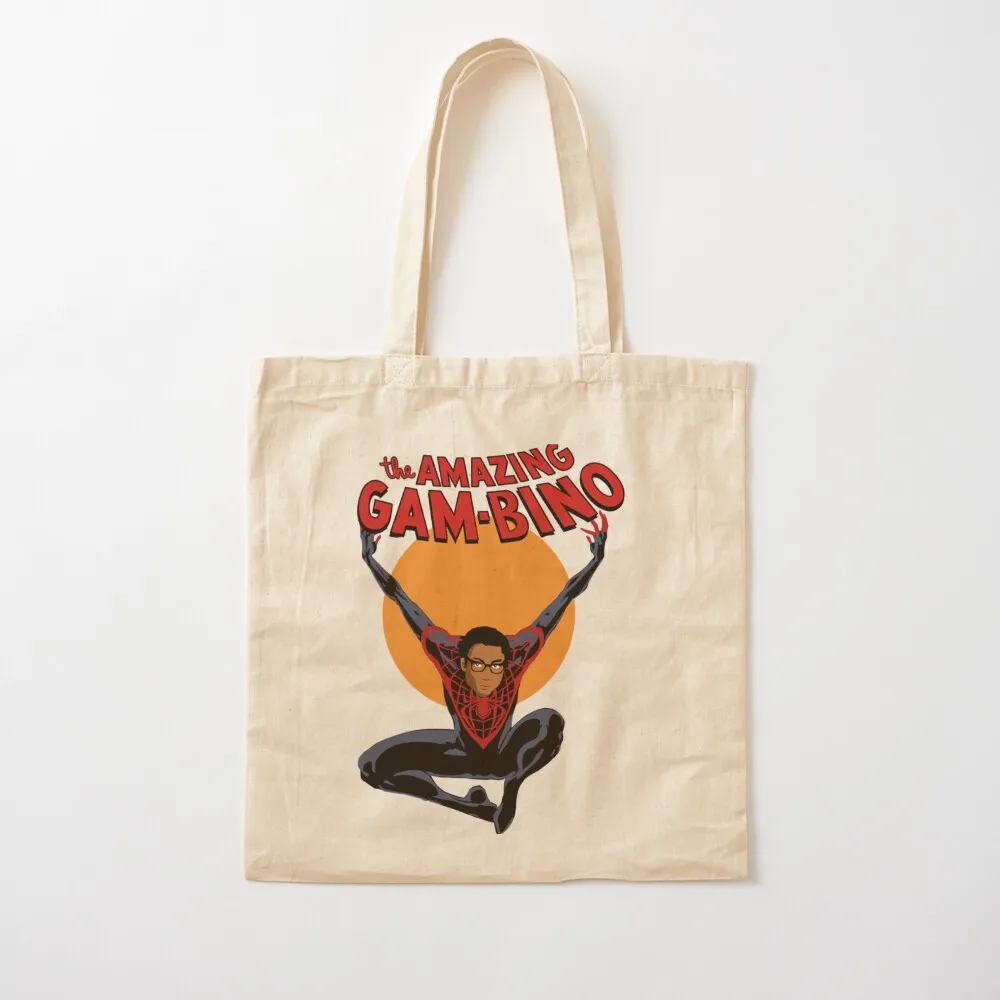 

People Childish Gambino Vintage Style Art Tote Bag shopping cart bags tote bag screen Canvas Tote Bag