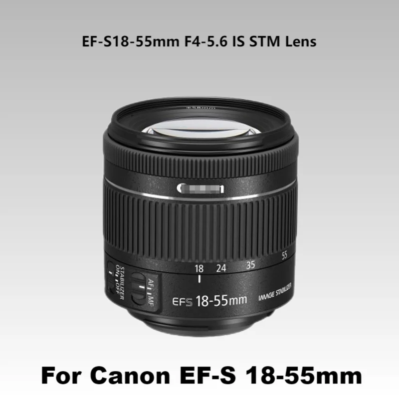 New For Canon EF-S18-55mm f/4-5.6 IS STM Lens Lenses for Canon 1200D 1300D 600D 750D 760D 70D 60D 77D 80D 90D 100D 200D T6