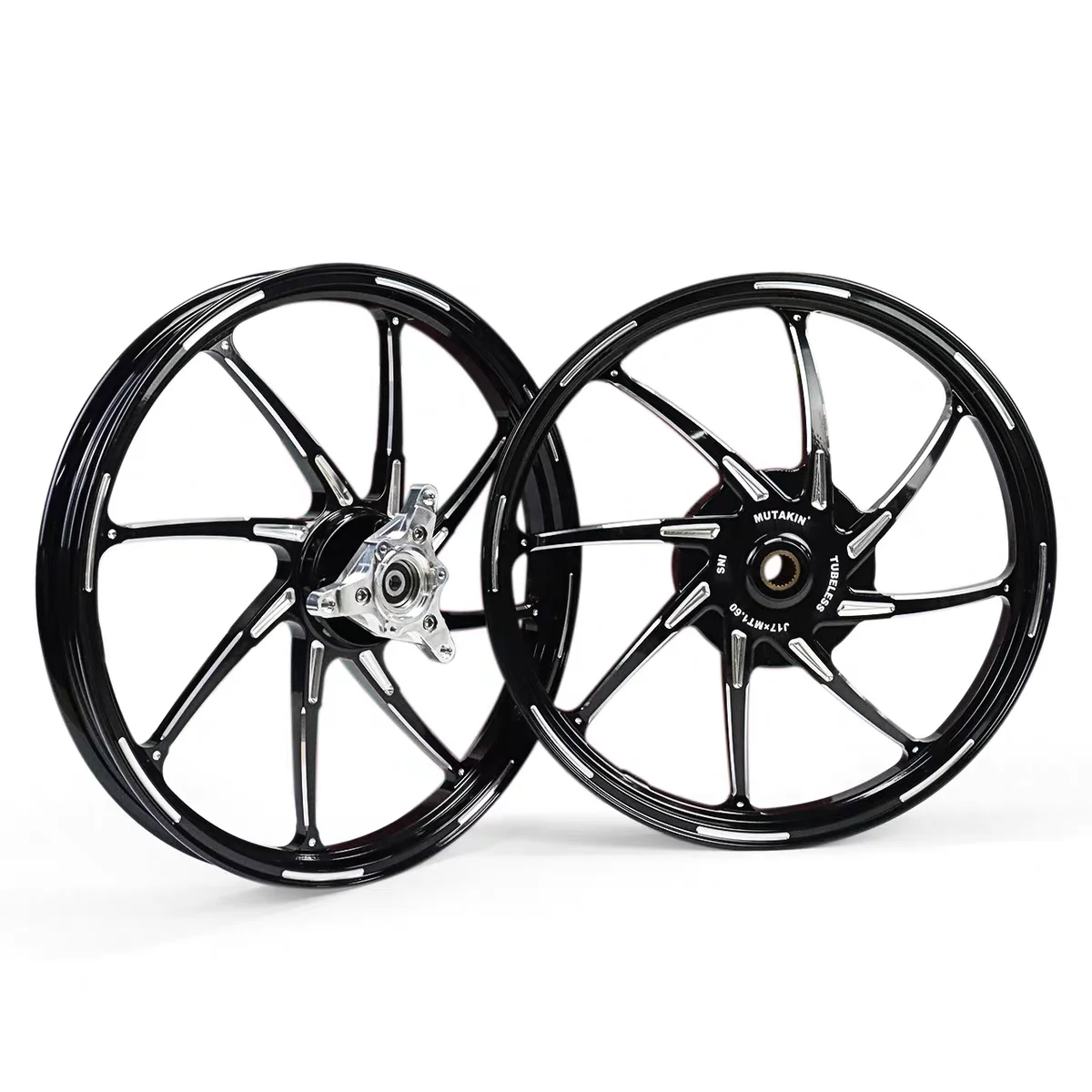 

For Yamaha Aerox155 Modified 17 Inch Forged Aluminum Alloy Wheels Front and Rear Wheels for Motorcycles