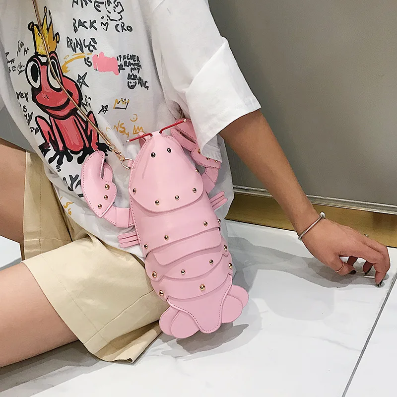 2025 Cute Korean Crossbody Bag, Creative Studded Shoulder Purse for Women, Quirky Fashion Mini Bag