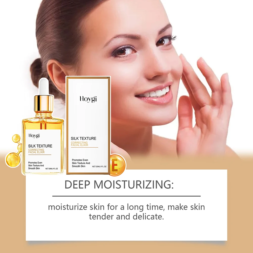30ml Silk Body Oil Silk Texture Lightweight Facial Elixirs Hydrating Skin Texture Oil For Daily Skincare Skin Care Products