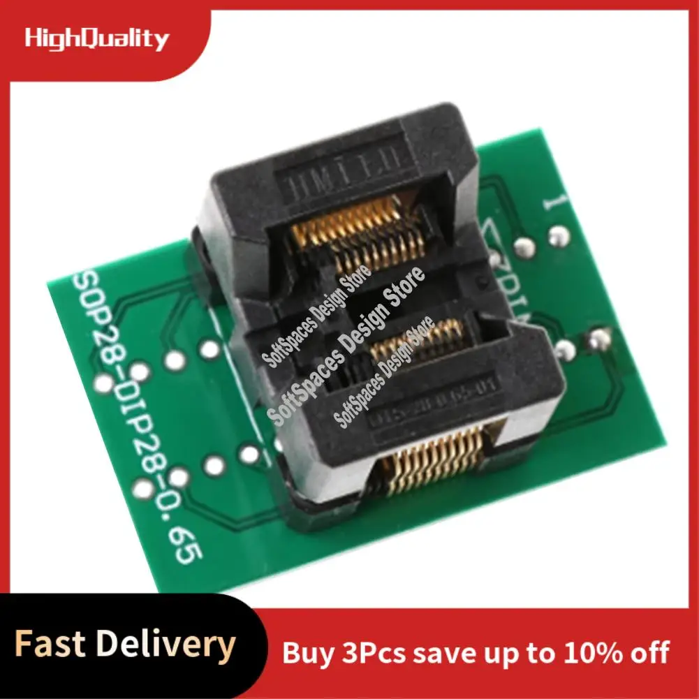 A51M-TSSOP20 Burn Block SSOP20 ST Chip Test Socket Programming Adapter OTS28-0.65-01