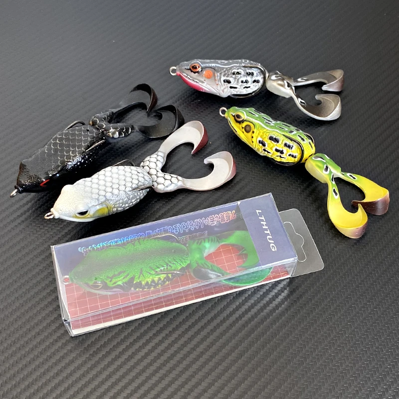 Summer Fishing Furface Bait Super Frog 11.5mm 22g Fishing Lures Topwater Soft Artificial Bait For Pike Snakehead Bass