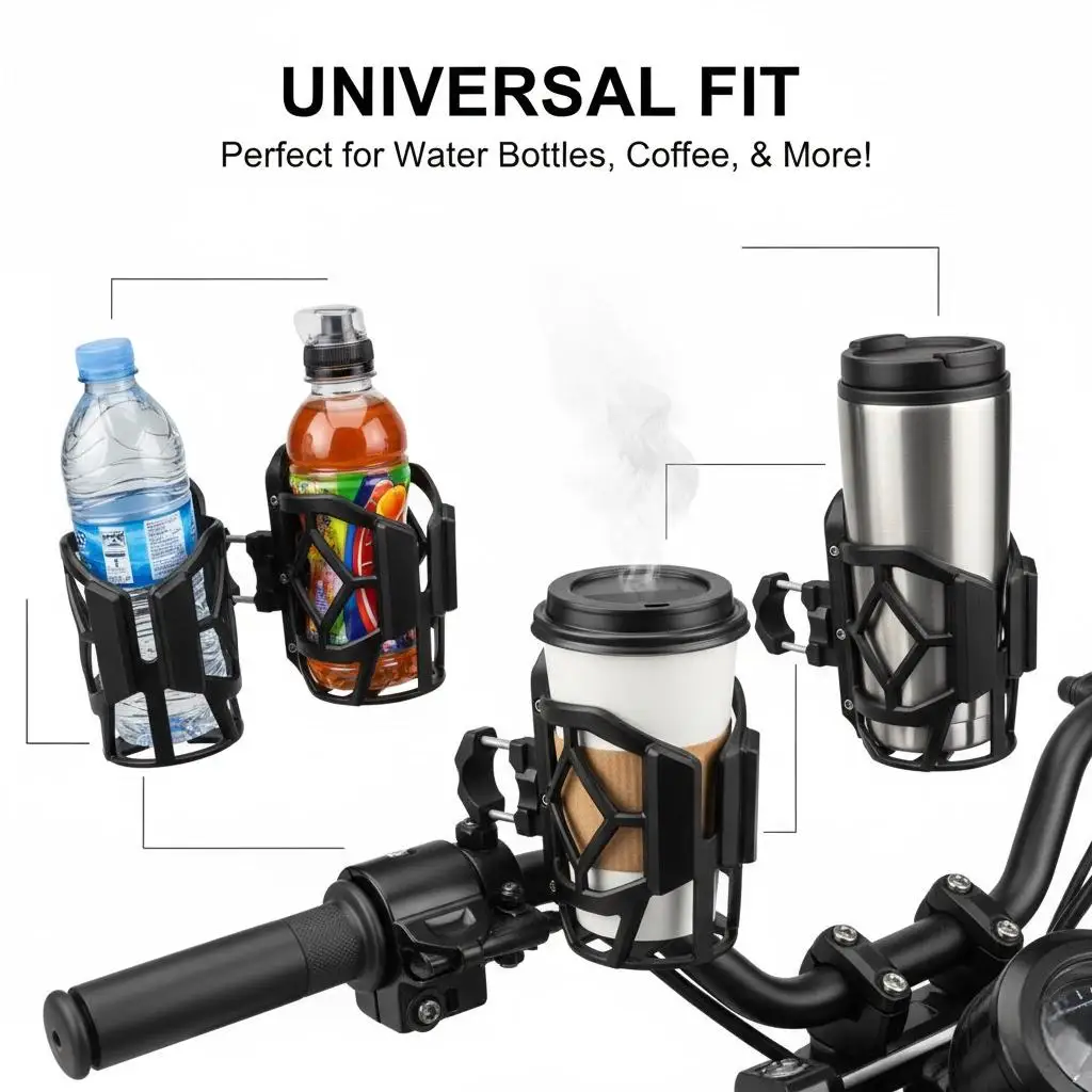 دراجة نارية كأس الماء حامل لياماها MT-125 MT125 MT 125 2 قطعة دراجة نارية عالية الجودة موضة حامل كأس الماء #6