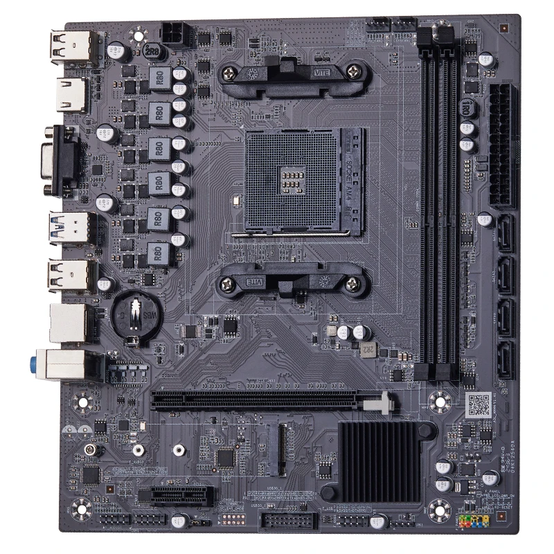 Qiyida b450 placa-mãe suporte ddr4 desktop ram am4 cpu slot nvme ngff m.2 usb 3.0 vga canal duplo para ryzen am4 cpu