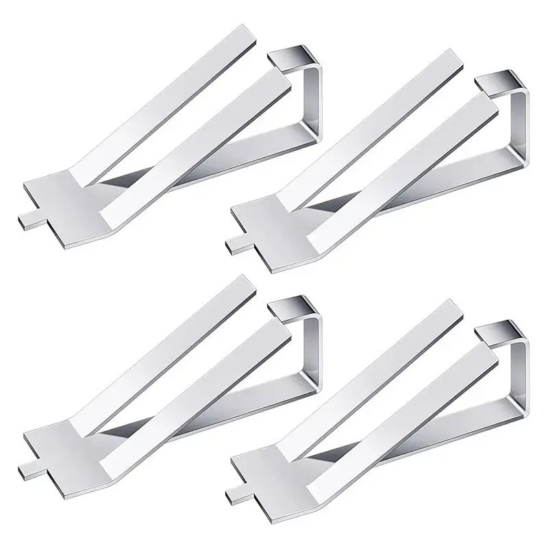 

4PCS Glass Bed Spring Turn Clips Compatible with Ender 3 Hot Bed Printing Platform Glass Fixing Clamps for Universal 3D Printer