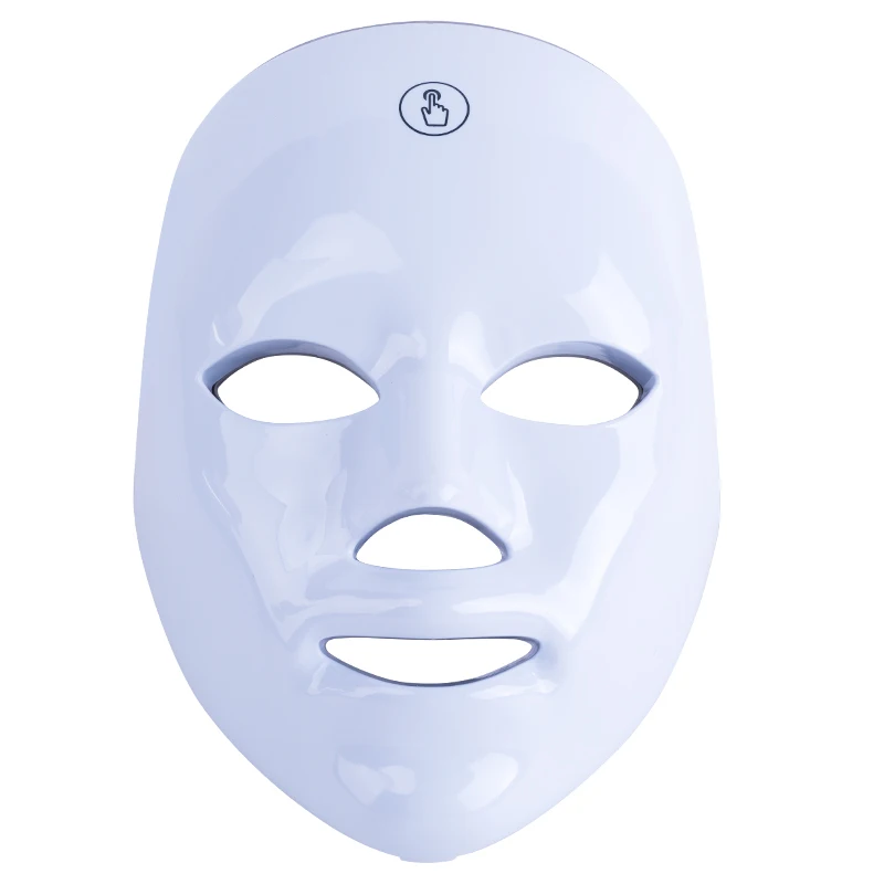 Lesen 7 cores máscara led rejuvenescimento da pele casa face lifting clareamento dispositivo de beleza cuidados recarregável branqueamento dispositivo de beleza