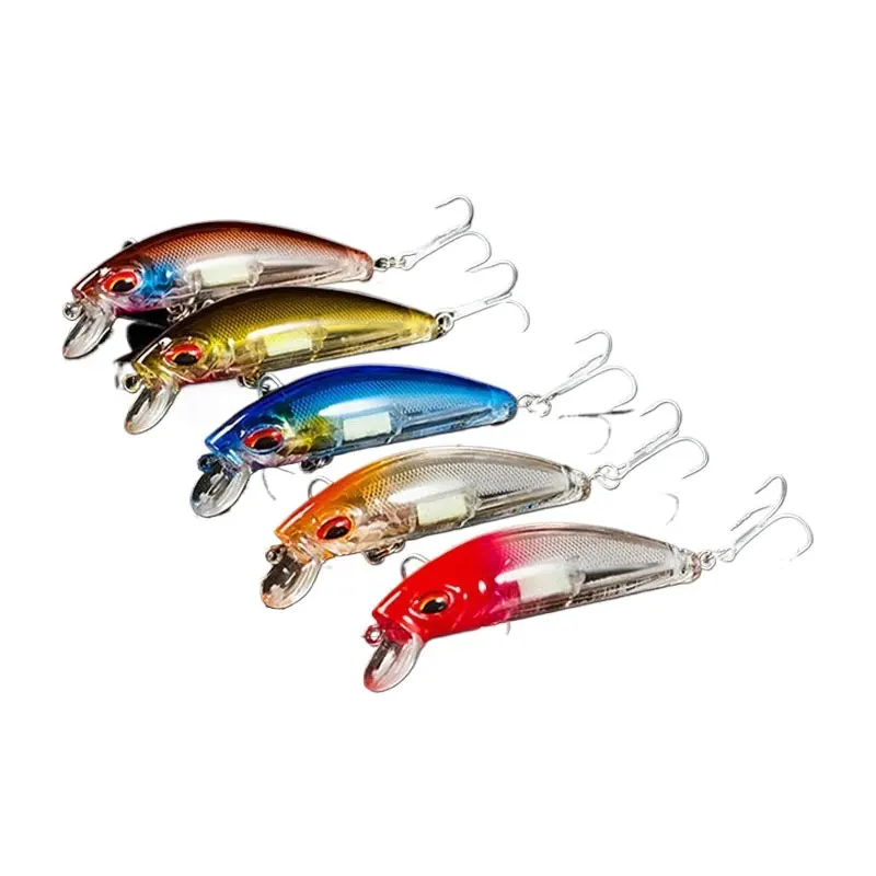 

WHYY 1Pcs Luminous Minnow Fishing Lures 7cm 11g Sinking Wobblers Hard Bait Artificial night Crankbaits Fishing Pesca