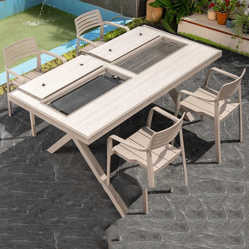 Designer Writing Garden Furniture Sets Mobile Modern Luxury Study Garden Furniture Sets Outdoor Mesas De Jantar Home Furniture