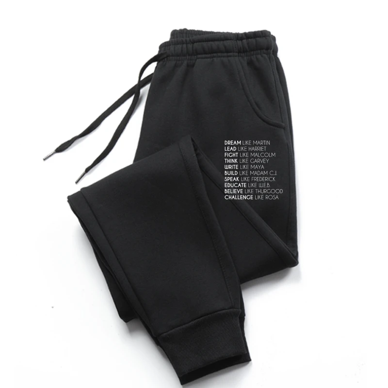 

Dream Like Black Lives Matter Men trousers Cotton Men's Man pants Classic men's pants Men trousers Discount Europe Size Clothes