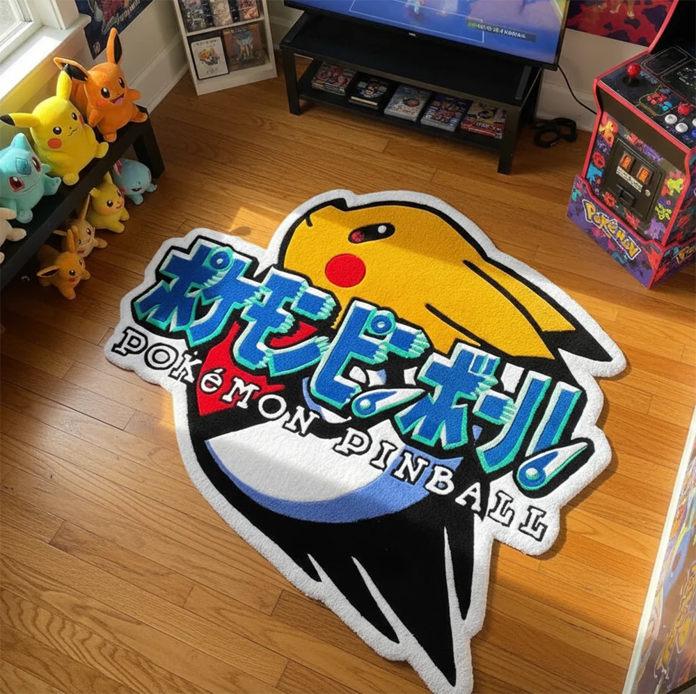 Anime Halı Pokemon Sevimli Pik - Gaming Accessories For Kids Room incelemesi ve fiyatı