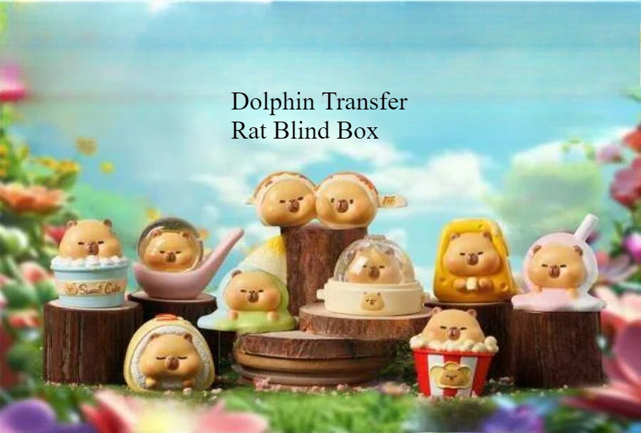 

Dolphin Blind Box Set - Cute Dolphin Plush Toy, Random Styles No Repetition, Collection Ornament, Creative Gift, In Stock