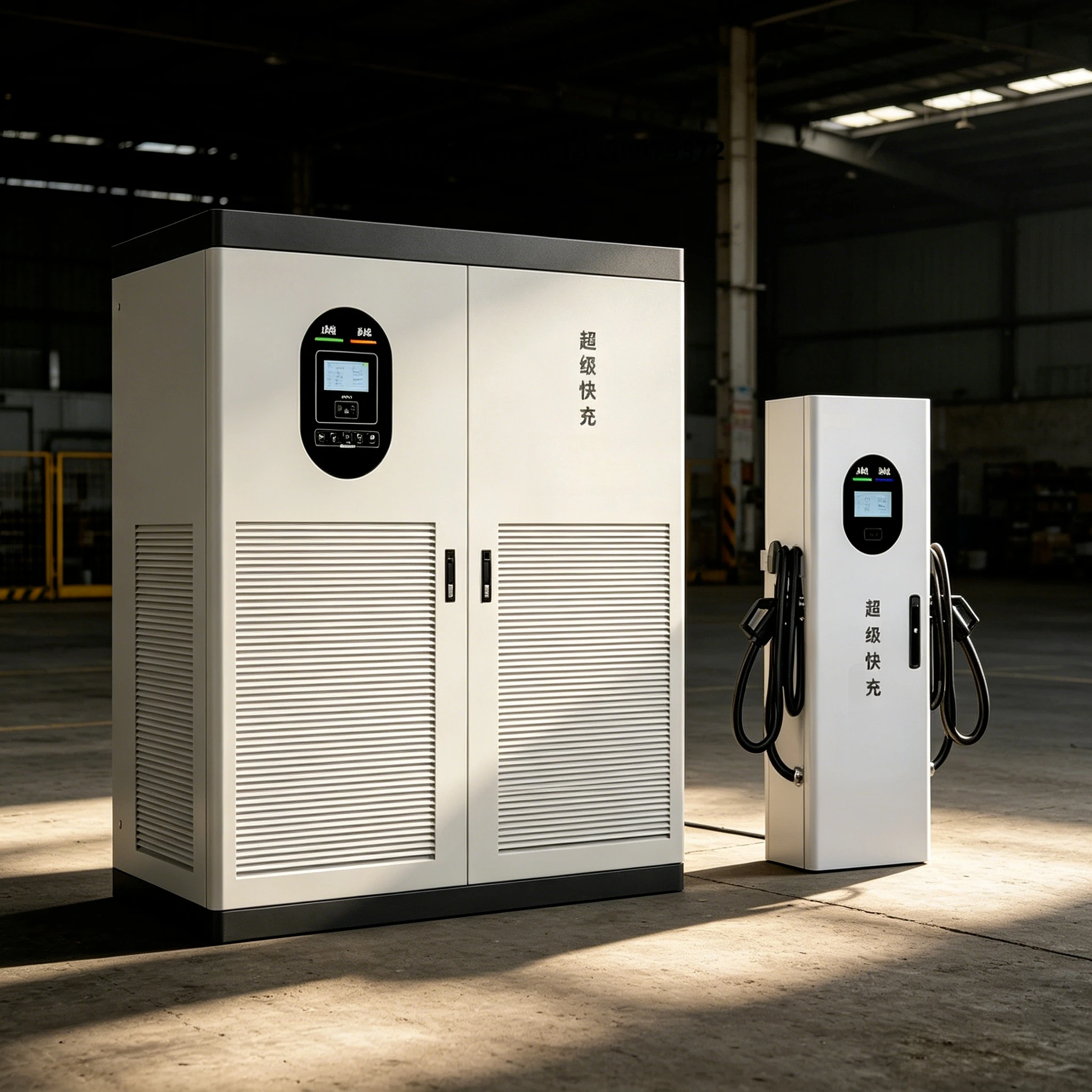 Portable DC Fast EV Charger 30kw Mobile Electric Vehicle Charging Pile with CCS2 GB/T Connector and RFID System