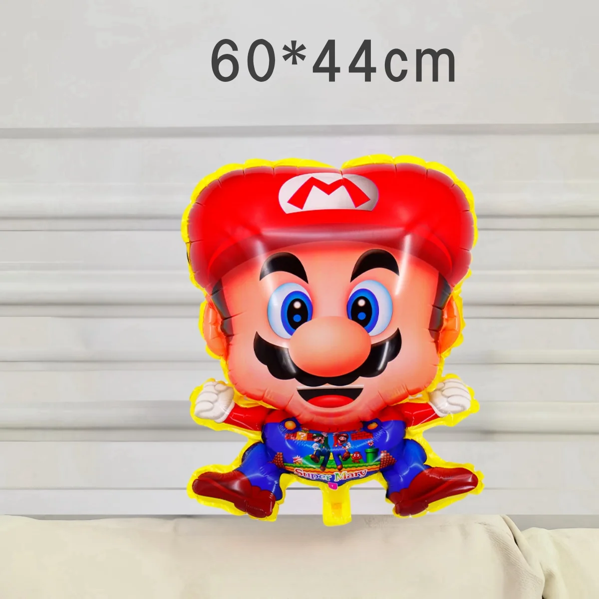 Super Mario Bros Foil Balloon Birthday Party Cartoon Aluminum Film Balloons  Kids Boys Happy Birthday Party Balloon Supplies