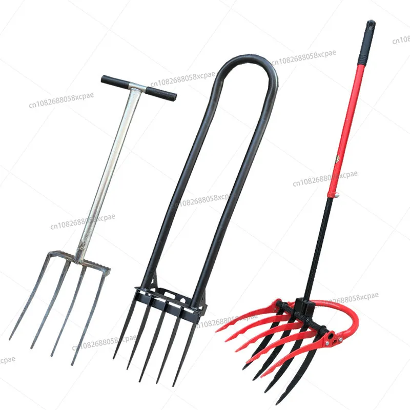 Loosening Artifacts, Ground Plowing, Deep Turners, Hoes, Shovels, Agricultural Tools, Steel Forks, Farm Tools
