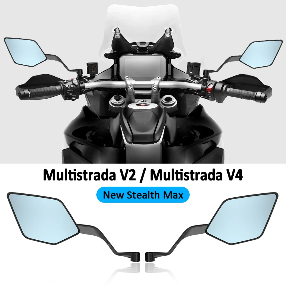 

For Ducati Multistrada V2 S V4 Rally S RS Pikes Peak Motorcycle Accessories Mirrors Stealth Winglets Mirror Adjustable Mirrors