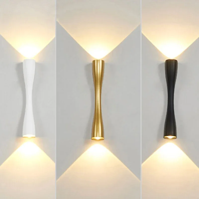 

Современный водонепроницаемый минималистичный светодиодный настенный светильник для использования в помещении и на открытом воздухе IP65, настенный светильник с длинным рогом, прикроватный светильник для прохода в отеле, коридоре, крыльца