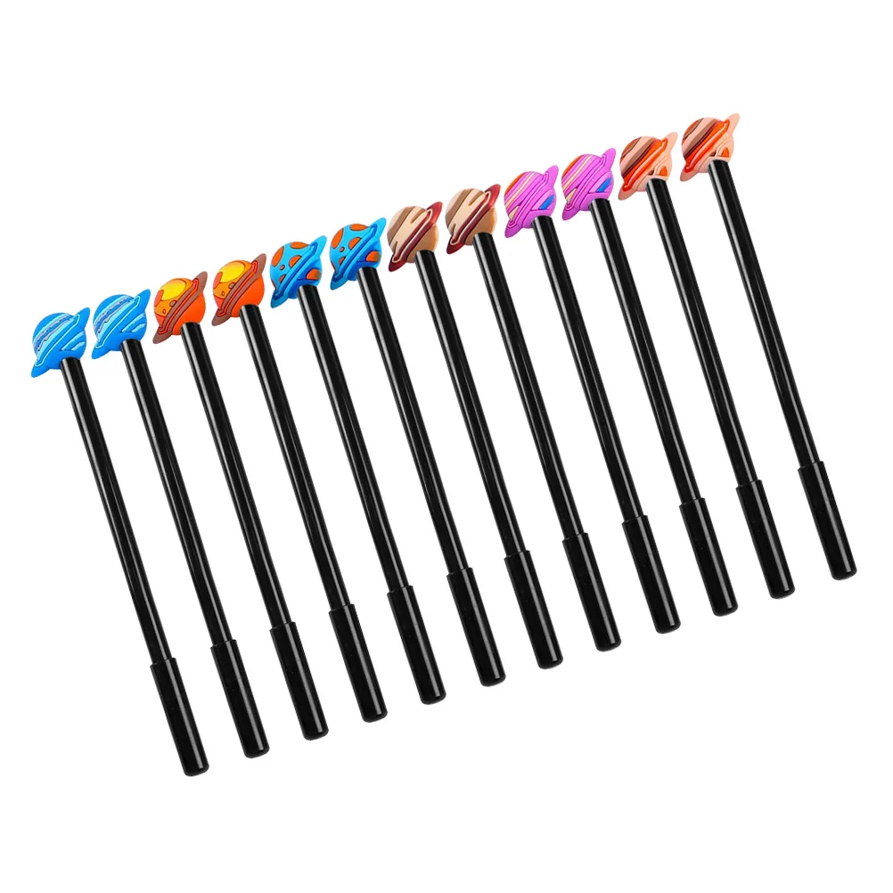 

12 шт., портативный набор гелевых ручек, подарки для письма, подарки для студентов, учителей, школьные принадлежности, мультяшные ручки, милые ручки, ручки для учителей