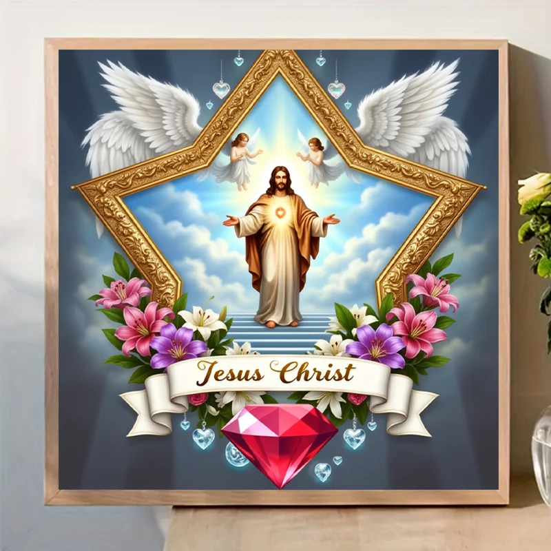 5D DIY Religion Jesus Diamond - Embroidery Jesus review and price