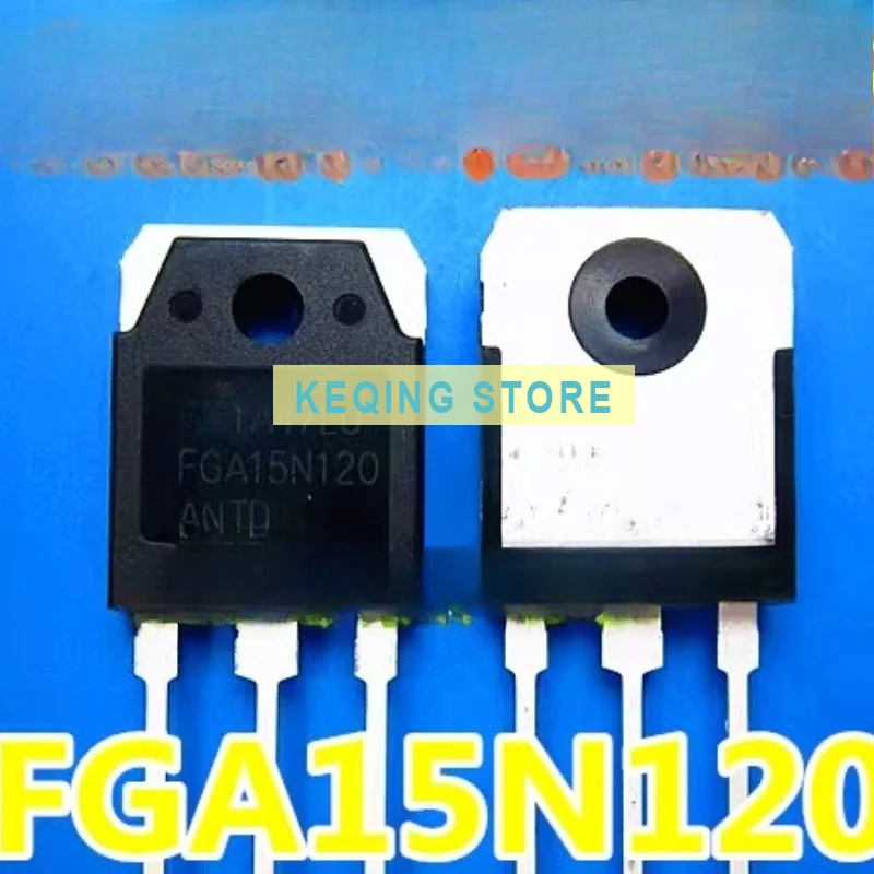 10PCS Used+Not NEW+Send after Measure FGA15N120ANTD TO-3P