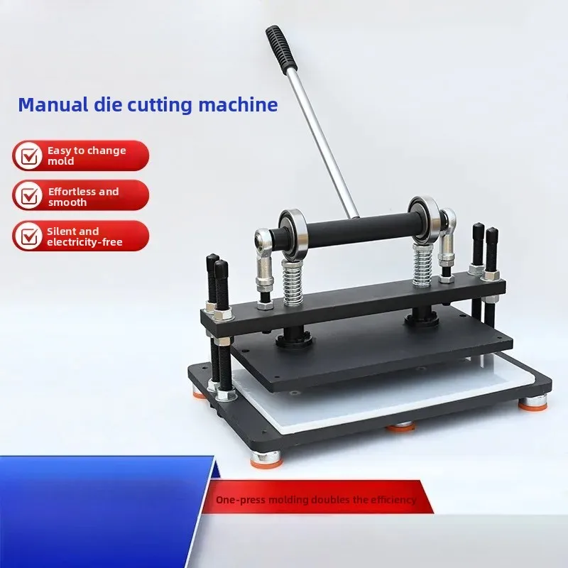 For Heavy Duty Manual Die Cutting Machine for Leather Stamping and Sample Making Medium Size Hand Operated Cutter Press Tool